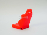 1/10 Scale Sport Seat Racing Bucket Recline 1 Seat - RED -