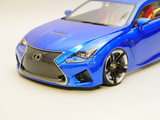 1/10 RC Car BODY Shell LEXUS RCF  *FINISHED* BLUE