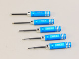 RC Mini Z TOOL Set 9 PCS Hex, Screw Driver, Socket Tools Lightweight - BLUE -