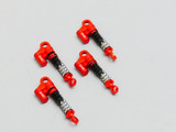 1/24 Axial SCX24 Upgrade METAL Suspension SHOCKS Aluminum 36mm (4) pcs RED