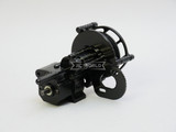 For AXIAL WRAITH Poison Spyder All Metal GEARBOX Transmission W/ Pinion BLACK