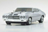 Kyosho 1/10 RC Body 1970 CHEVELLE SS 454 LS6 -SILVER- #FAB702SB