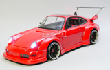 1/10 Body Shell PORSCHE Turbo RWB Wide Body *Clear*