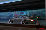 1/10 Body Shell PORSCHE Turbo RWB Wide Body *Clear*