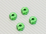 1/10  Anodized Aluminum 7MM WHEEL Spacer 12MM HUB -4 pcs- BLACK