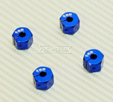 1/10  Anodized Aluminum 9MM WHEEL Spacer 12MM HUB -4 pcs- PURPLE