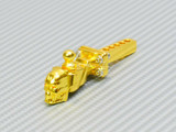 RC 1/10 Scale Accessories All Metal TOW HITCH Ball Mount SKULL Gold