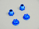 GPM For Traxxas Maxx 4S Wide Suspension & Drive Shaft Kit #TXMS100 BLUE 