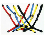 RC Scale SEAT BELT V2 Straps 4 Point Racing Harness Straps YELLOW