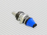 RC Extreme TURBO V2 CHARGER INTAKE Half Scale RC Body Accessories BLUE