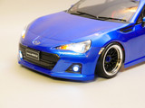 Custom RC 1/10 Drift SUBARU BRZ  AWD Drift Car RTR W/ LED -BLUE-