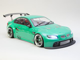 RC Car BODY Shell BMW M3 GT3 E92 200 mm w/ Light Buckets -CLEAR-