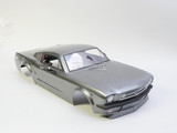 RC Car BODY Shell 1966 FORD MUSTANG  -CLEAR-