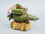RC 1/10 Scale Military 550 ENGINE  w/ Transmission -GREEN-