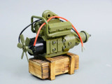 RC 1/10 Scale Military 550 ENGINE  w/ Transmission -GREEN-