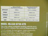 RC 1/10 Scale Military 550 ENGINE  w/ Transmission -GREEN-