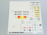 RC 1/10 Car Truck KFOR MILITARY POLICE Decals Stickers 7"x8" Sheet 