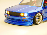 RC 1/10 BMW E30 Wide Body Brushless RTR W/ LED -BLUE-