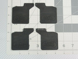 Traxxas TRX-4 Land Rover Defender MUD FLAPS Front + Rear w/ Bracket (8)pcs