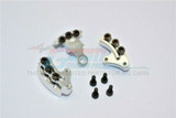 GPM Front + Rear BRAKE CALIPERS For Kyosho HOR Bike #KM007-SILVER-