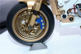 GPM Front + Rear BRAKE CALIPERS For Kyosho HOR Bike #KM007-GOLD-