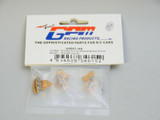 GPM Front + Rear BRAKE CALIPERS For Kyosho HOR Bike #KM007-GOLD-