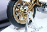 GPM Front + Rear BRAKE CALIPERS For Kyosho HOR Bike #KM007-GOLD-