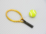 RC 1/8 Scale Accessories TENNIS Racket + Ball -GOLD-