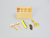 RC 1/10 Scale Accessories TOOL BOX Carpenter Tools -Wood-