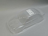 1/10 RC Body SUBARU IMPREZA STI 4 DOOR WRC W/ Chrome Light Buckets - CLEAR -