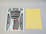 1/10 RC Body Shell FORD FOCUS RS WRC  200mm - CLEAR -