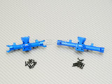 GPM 1/24 Axial SCX24 Upgrade Metal AXLE HOUSING Front + Rear BLUE
