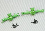 GPM 1/24 Axial SCX24 Upgrade Metal AXLE HOUSING Front + Rear GREEN