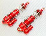 GPM Metal Adjustable PIGGY BACK SHOCKS For Traxxas MAXX (2PCS) #TXMS125F