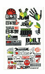 RC 1/10 DRIFT DECALS Logo Sponsors Decals Sticker 2 PCS  #D