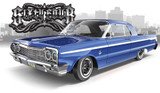 RC 1/10 Low Rider 1964 CHEVY IMPALA Hopping - RTR - GREEN 