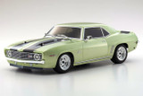 Kyosho RC Car 1969 Chevy Camaro 4wd W/ 11.1v Lipo + Charger -RTR- GREEN