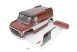 1/10 RC Car Body MAD VAN (VE) Body Set *CLEAR* #FAB503