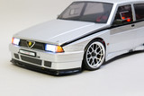 RC 1/10  ALFA ROMEO 75 Turbo AWD DRIFT RTR W/ LEDS -SILVER-