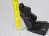1/10 Scale BUCKET SEATS Reclinable (2 Seats) BLACK