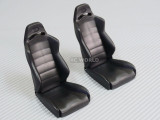 RC 1/10 Scale Black Seats