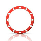 Orlandoo RC 1/32 Parts METAL BEADLOCK RINGS (8PCS) -RED- GA5001