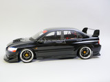 RC 1/10 Mitsubishi EVO Voltex Evo Knight Rider  RTR W/ LED /Sound -BLACK-