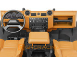 1/10 INTERIOR KIT COCKPIT Traxxas TRX -4 DEFENDER 4 Seater (BEIGE/BLACK)