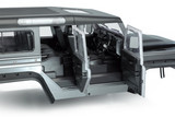 RC 1/10 Land Rover DEFENDER 110 WAGON W/ Interior Hard Body 325mm GREEN