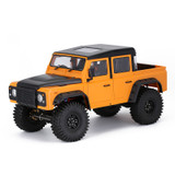 RC 1/10 Land Rover DEFENDER 130 Pick Up W/ Interior Hard Body 313mm ORANGE