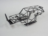 RC Body Cage METAL Frame WRAITH Roll Cage w/ Metal Sheets BLUE