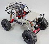 RC Body Cage METAL Frame WRAITH Roll Cage w/ Metal Sheets BLACK