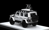 1/64 Die Cast Mercedes Benz G550 Model Truck w/ Roof Accessories