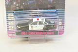 Green Light Hollywood 1/64 Die Cast 1992 FORD CROWN VICTORIA Police Car